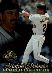 Rafael Palmeiro [Row 1] Baseball Cards 1997 Flair Showcase Prices
