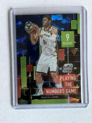 Brook Lopez [Blue Cracked Ice] #27 Basketball Cards 2022 Panini Contenders Optic Playing the Numbers Game Prices