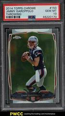 Jimmy Garoppolo [Throwing] #150 Football Cards 2014 Topps Chrome Prices