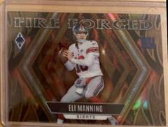 Eli Manning [Bronze] #FF-4 Football Cards 2023 Panini Phoenix Fire Forged Prices
