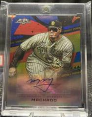 Manny Machado [Blue] #FA-MM Baseball Cards 2022 Topps Fire Autographs Prices