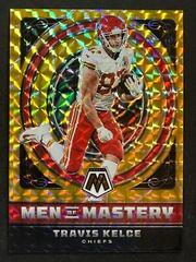 Travis Kelce [Gold] Football Cards 2022 Panini Mosaic Men of Mastery Prices