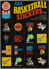 ABA Team Logo #23A Basketball Cards 1971 Topps Stickers Prices