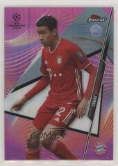 Jamal Musiala [Pink Refractor] #45 Soccer Cards 2020 Topps Finest UEFA Champions League Prices