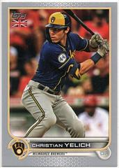 Christian Yelich [Platinum] #183 Baseball Cards 2022 Topps UK Edition Prices