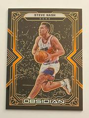 Steve Nash [Orange] #145 Basketball Cards 2021 Panini Obsidian Prices