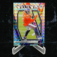 Allen Robinson II [Mosaic] #WW-13 Football Cards 2021 Panini Mosaic Will to Win Prices