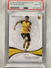 Achraf Hakimi Soccer Cards 2018 Panini Immaculate Prices
