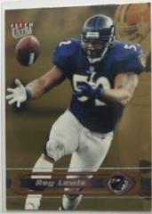 Ray Lewis [Gold Medallion] #132 Football Cards 2002 Ultra Prices