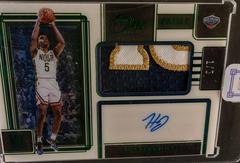 Herbert Jones [Green] Basketball Cards 2021 Panini One and One Prime Rookie Jersey Autographs Prices