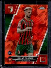 Niklas Dorsch [Orange] Soccer Cards 2021 Topps Chrome Bundesliga Sapphire Prices