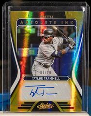 Taylor Trammell [Spectrum Gold] #AI-TT Baseball Cards 2022 Panini Absolute Ink Autographs Prices