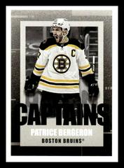 Patrice Bergeron #545 Hockey Cards 2022 Topps NHL Sticker Prices