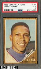 Sammy Drake #162 Baseball Cards 1962 Venezuela Topps Prices