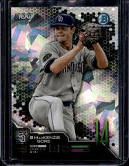 MacKenzie Gore [Atomic Refractor] #BTP-14 Baseball Cards 2019 Bowman Chrome Scouts' Top 100 Prices