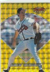 Greg Maddux [Atomic Refractor] Baseball Cards 1996 Bowman's Best Prices