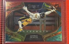 George Pickens [Tie Dye] #SS-6 Football Cards 2022 Panini Select Snapshots Prices