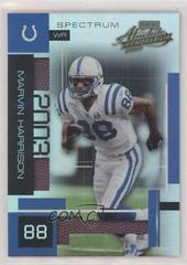 Marvin Harrison [Spectrum] Football Cards 2003 Playoff Absolute Memorabilia Prices