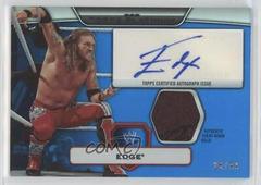 Edge [Autograph Relic Blue] Wrestling Cards 2010 Topps Platinum WWE Prices