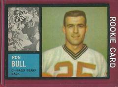 Ron Bull Football Cards 1962 Topps Prices