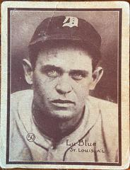 LU Blue [Hand Cut] #50 Baseball Cards 1931 W517 Prices