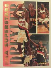 Clyde Drexler #4 Basketball Cards 1994 Fleer Superstars Prices