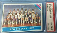 New Orleans Jazz Checklist #214 Basketball Cards 1975 Topps Prices