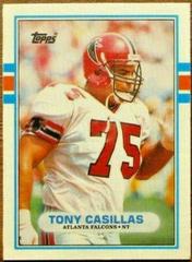 Tony Casillas Football Cards 1989 Topps Traded Prices
