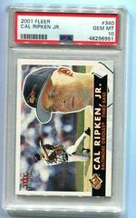 Cal Ripken Jr. #340 Baseball Cards 2001 Fleer Prices