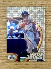 Chipper Jones [Pattern 40] #19 Baseball Cards 1998 Topps Tek Prices