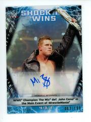 The Miz Wrestling Cards 2020 Topps WWE Chrome Shocking Wins Autographs Prices