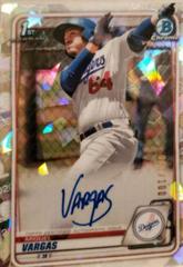 Miguel Vargas [Atomic Refractor] #CPA-MV Baseball Cards 2020 Bowman Chrome Prospect Autographs Prices