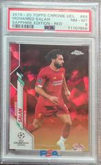 Mohamed Salah [Red] Soccer Cards 2019 Topps Chrome UEFA Champions League Sapphire Prices