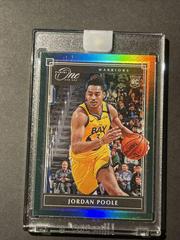 Jordan Poole [Green] #116 Basketball Cards 2019 Panini One and One Prices