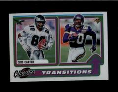 Cris Carter [Purple] Football Cards 2022 Panini Classics Transitions Prices