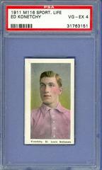 Ed Konetchy Baseball Cards 1911 M116 Sporting Life Prices