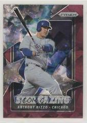Anthony Rizzo [Burgundy Cracked Ice Prizm] #SG-8 Baseball Cards 2020 Panini Prizm Star Gazing Prices