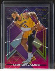 LeBron James [Purple] Basketball Cards 2021 Panini Recon Prices
