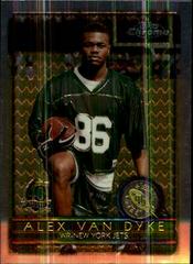 Alex Van Dyke #151 Football Cards 1996 Topps Chrome Prices