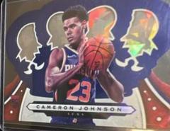 Cameron Johnson [Crystal Blue] Basketball Cards 2019 Panini Crown Royale Prices