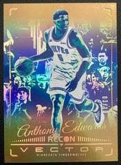 Anthony Edwards [Gold] #24 Basketball Cards 2023 Panini Recon Vector Prices