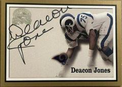 Deacon Jones [Autograph] Football Cards 2000 Fleer Greats of the Game Autographs Prices
