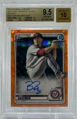 Ben Braymer [Orange] #BSPA-BB Baseball Cards 2020 Bowman Sapphire Autographs Prices
