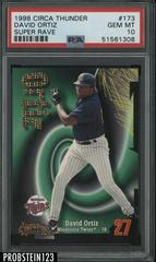 David Ortiz [Super Rave] Baseball Cards 1998 Circa Thunder Prices