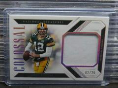 Aaron Rodgers [Holo Silver] #34 Football Cards 2018 National Treasures Prices