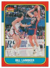 Bill Laimbeer Basketball Cards 1986 Fleer Prices
