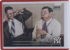 Babe Ruth [Refractor] Baseball Cards 2022 Stadium Club Chrome Prices