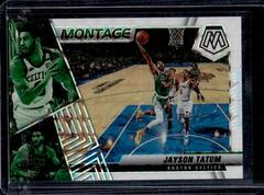 Jayson Tatum [White] #1 Basketball Cards 2021 Panini Mosaic Montage Prices