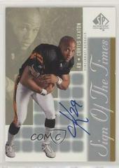Curtis Keaton #CK Football Cards 2000 SP Authentic Sign of the Times Prices