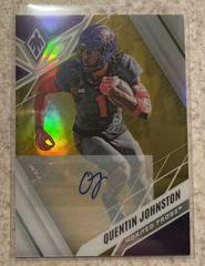 Quentin Johnston [Autograph Gold] #7 Football Cards 2023 Panini Chronicles Draft Picks Phoenix Prices
